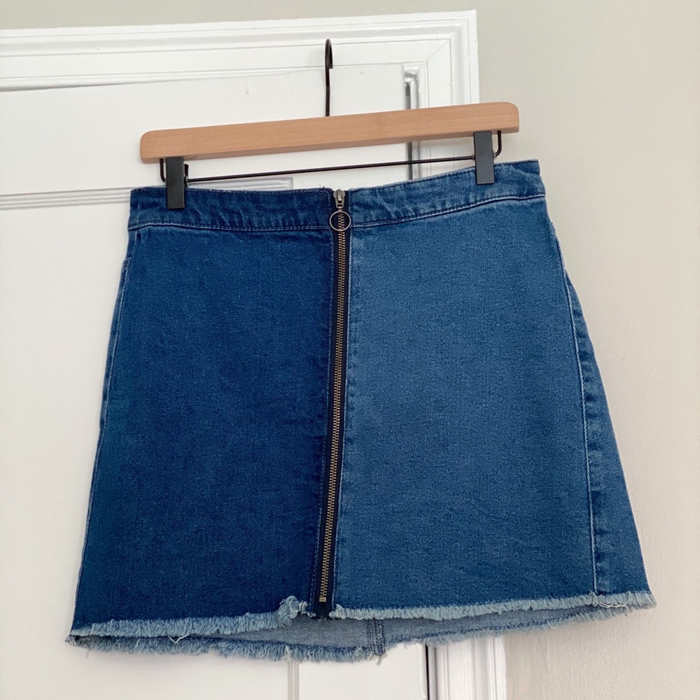 Retro Denim Skirt